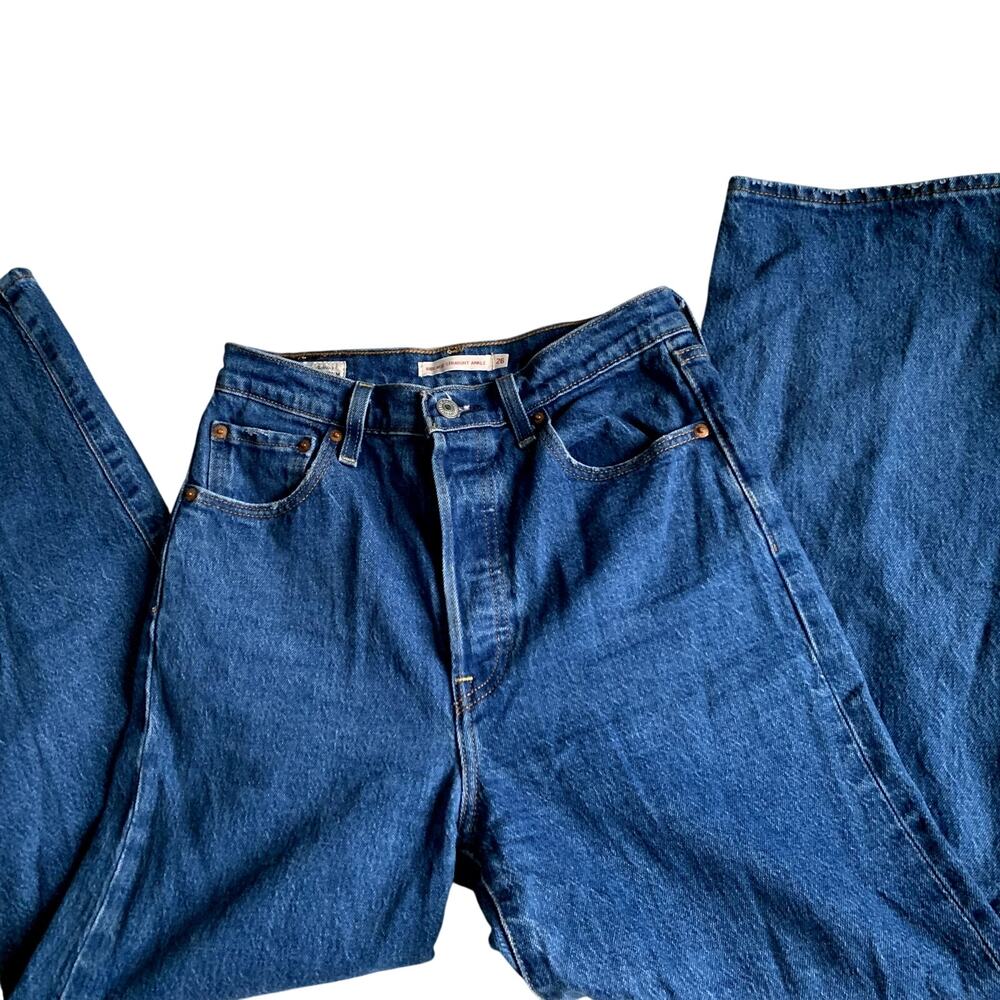 Big E LEVI’S Women's Ribcage Straight Ankle Denim Jeans